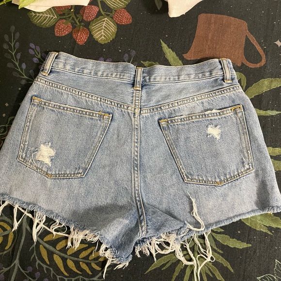 All Saints Mai destroyed shorts - Picture 7 of 8